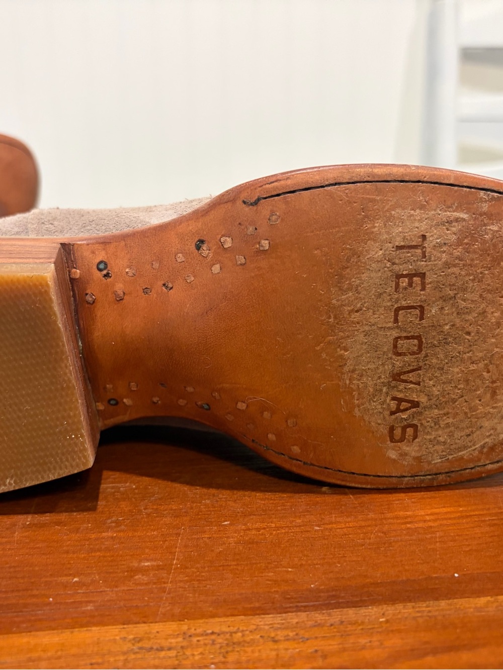 Beautiful Vintage Tecovas Suede Boots size 8 - Picture 5 of 7